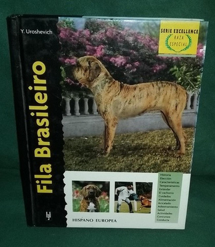 Libro De Raza Excellence Tapa Dura Fila Brasileiro