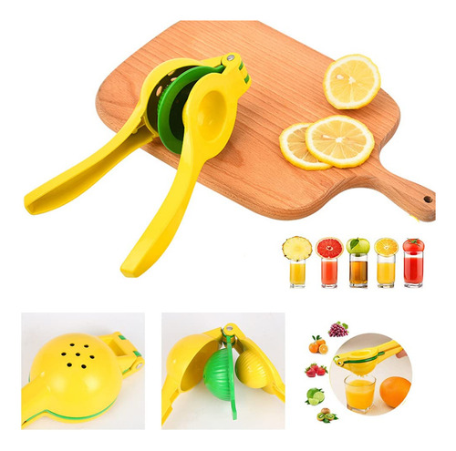 Exprimidor De Limones, 2 En 1 Manual Lemon Squeezer,