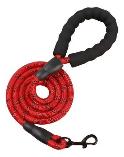 Correaroja Resistente Reflectante Mango Suave 150cm 2 Piezas