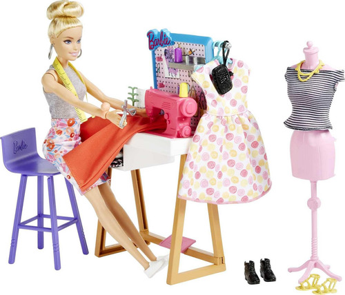 Muñeca Barbie De Diseño De Moda Y Más De 25 Accesorios, Jueg