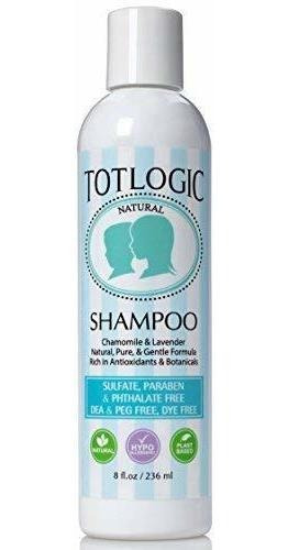 Totlogic Champú Para Niños Sin Sulfato 8 Oz Fragancia Origin