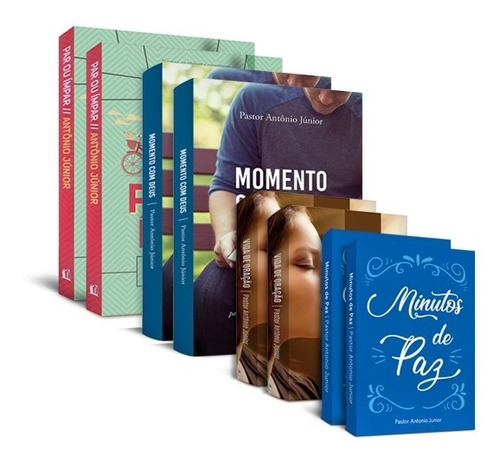 2 Kits Livros Evangélicos  - Pastor Antonio Jr