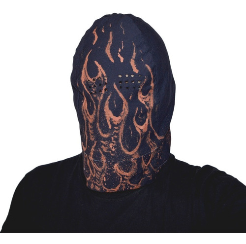 Imagen 1 de 5 de Mascara Flames Grunge Acidwash  Facemask Kanye Algodon B