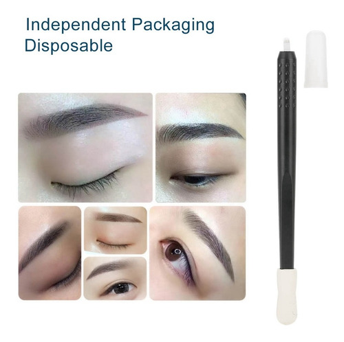 Desechables Microblading Pen Manual De Cejas Lápiz Semi Perm