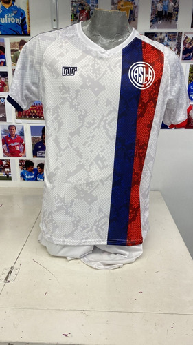 Imagen 3 de 4 de Camiseta Suplente Voley San Lorenzo Marca Nr Niños Oficial