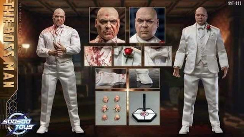 Kingpin 1/6 Daredevil Netflix Hot Soosoo Toys Nuevo Vincent