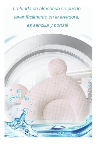 . Almohada Bebe Previene Síndrome Cabeza Plana Plagiocefalia