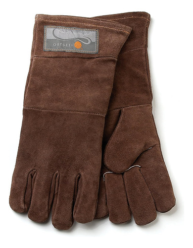 F240 - Delantal De Piel Parrilla, Leather Grill Gloves,...