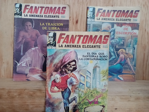 Revista Cómic Fantomas La Amenaza Elegante Editorial Vid 3 P (Usado)