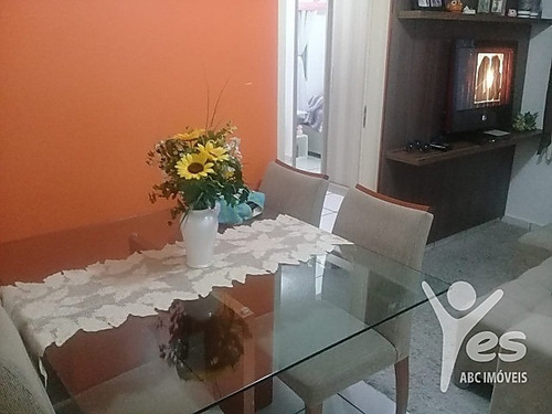 Imagem 3 de 6 de Ref.: 2234 - Apartamento Com Planejados 02 Dormitórios 01 Vaga De Garagem - Vila Lutécia, Santo André - 2234