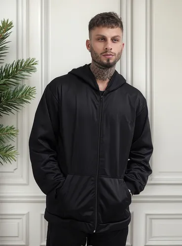 Casaco Corta Vento Masculina Casaco Capuz Flanelada Dryfit