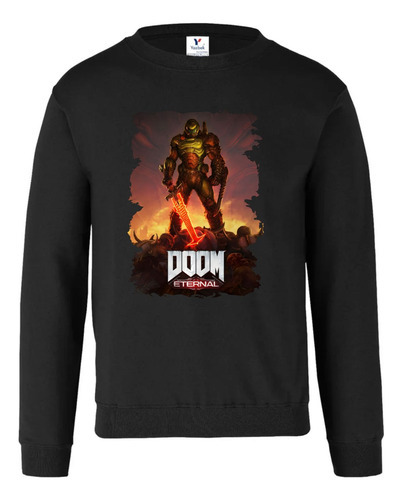 Sudadera Lisa Doom Eternal Talla Xxl