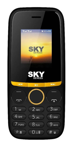 Imagen 1 de 3 de Sky Devices Sky Energy Dual SIM 32 MB  yellow y black 32 MB RAM