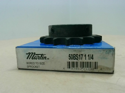 Martin 50bs17 1 1/4 Sprocket 17 Teeth - New In Box Ddd