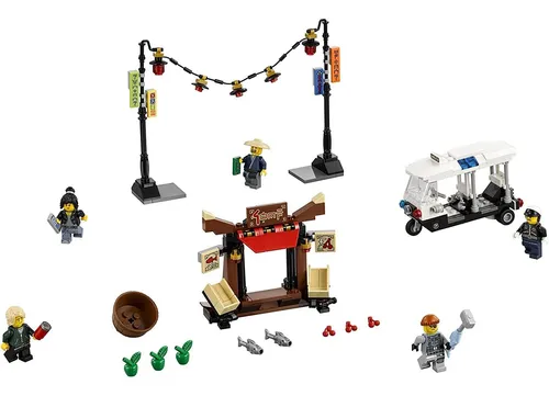 Lego Ninjago Movie City Chase 70607 Building Kit (233 Piece)