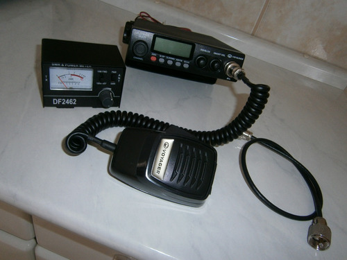Radio Am/fm 400 Canais Vr-78 Plus Multi + Wattimetro + Cabo (Usado)