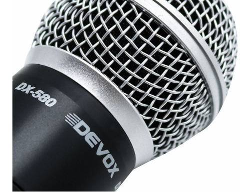 Microfone Sem Fio Duplo Uhf Dx-580 Devox = Shure | Parcelamento sem juros
