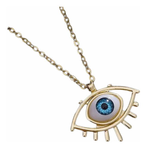 Collar Ojo Turco, Evil Eye, Pestañas Inferiores, Vibras,