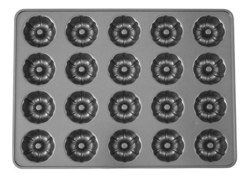 Imagen 2 de 6 de Mega Molde Para Mini Budines Estriados X 20 Wilton Titanweb