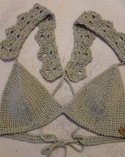 Imagen 4 de 4 de Top Bikini Crochet
