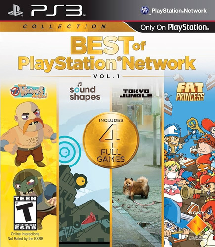 Best Of Play Station Network Vol 1 Sellado Ps3