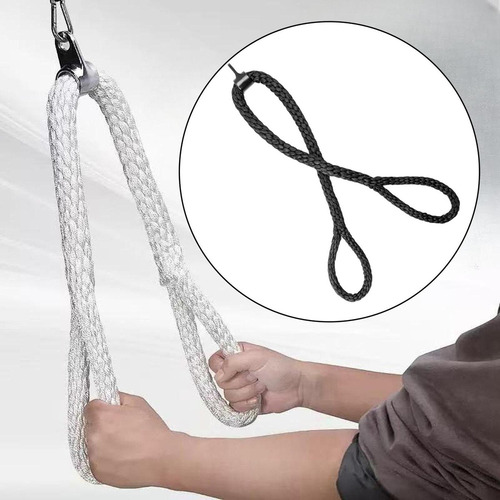 Accesorio De Cuerda De Extensión Tríceps 1,5 Metros Negros
