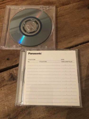 Disco virgen DVD-RW Panasonic por 3 unidades