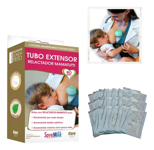 comprar 30 Sondas Tubo Extensor Para Relactação E Suplementação Cor Transparente