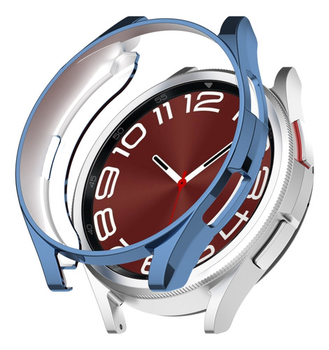 Funda De Reloj De Tpu Azul Para Samsung Galaxy Watch6 Classi