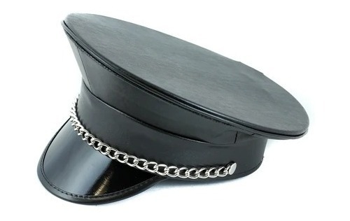 Sombrero Kepi Negro Policia Ht255m.blk Halloween 