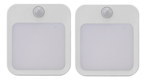 Lámpara Nocturna Led Con Sensor De Movimiento, 2 Pzs.