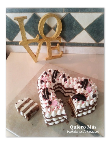 Imagen 4 de 10 de Number Cake Torta Número O Letra Personalizada 20x28cm
