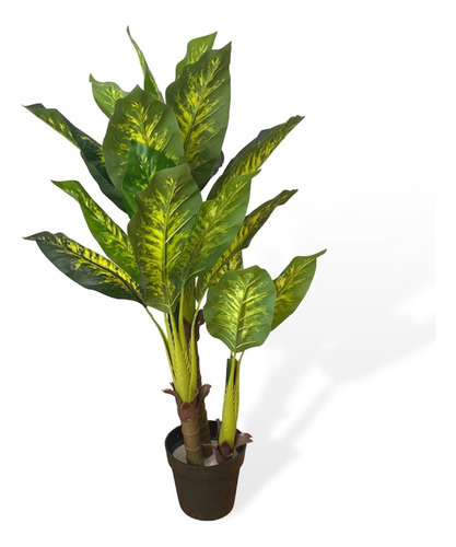 Planta Artificial Árbol  [hojas Verdes - Palmera] - 105cm