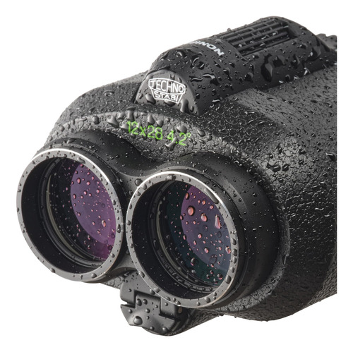 Binóculos Fujinon Fujifilm Techno-stabi Ts 12x28wp Com Stabi
