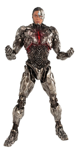 Dc Comics Sv214 - Estatua De Cyborg Artfx+ De La Pelicula De