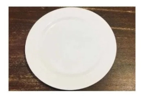 Imagen 1 de 3 de Plato Playo X 6 Melamina 25 Cm Grandes En Palermo