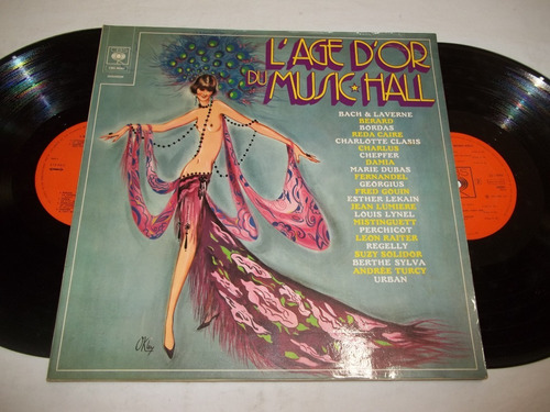  Lp Vinil - L'age D'or Du Music Hall - Back & Laverne Berard