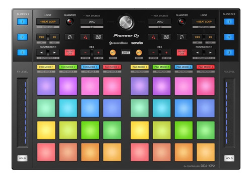 Controlador DJ Pioneer DDJ-XP2 negro de 2 canales