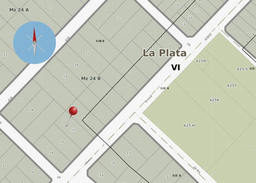 419 Entre 28 Y 29. Lote En Venta, Villa Elisa.-