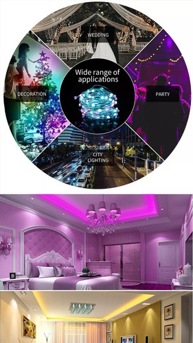 Imagen 10 de 10 de Tira Luces Led Argb Ic Graffity 5mts Wifi Musica 16m Colores