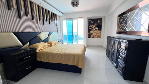 Apartamento En Venta Amueblado Frente Al Mar, Malecon De Santo Domingo