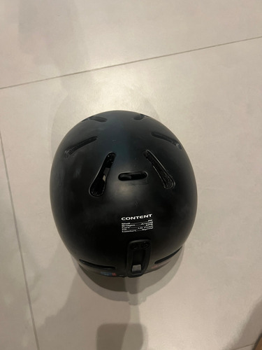 Casco Snowboard Negro Poc Fornix Communication Beats Xl (Usado)