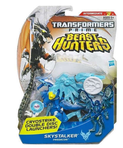 Imagen 1 de 2 de Hasbro Transformers Beast Hunters Skystalker De Coleccion