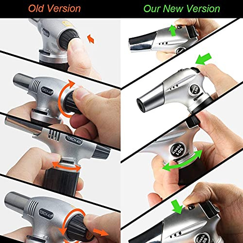 Blow Torch, Linterna De Cocina Profesional Con Cierre Adj
