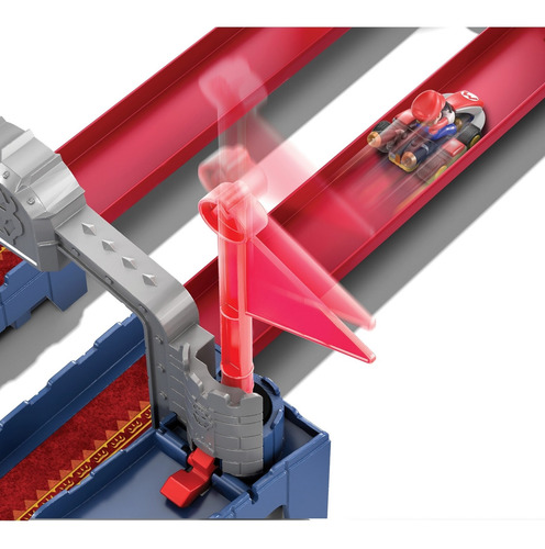 Hot Wheels Mario Kart, Pista Castillo De Bowser