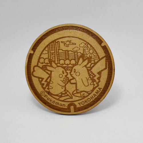 Posavaso Mdf 3mm Pokémon