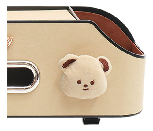 Organizador Para Asiento Trasero De Coche, Oso Caqui