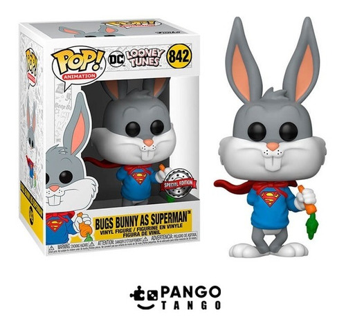 Funko Pop! Looney Tunes - Bugs Bunny (superman) #842