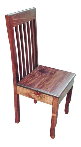 Silla De Madera Pino, Modelo  Anton