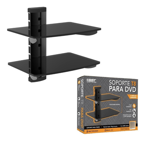 Soporte Para Consolas Videojuego Y Dvd Marca Bst St8 20kg